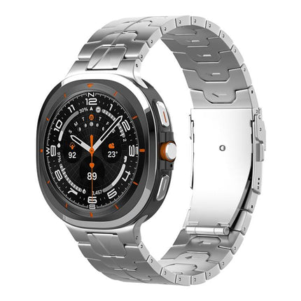 Safety Buckle Pure Titanium Watch Band, For Samsung Galaxy Watch Ultra / Ultra 2025, For Samsung Galaxy Watch8 / Watch8 Classic - DealBuddy