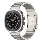 Three Beads Tortoise Buckle Titanium Steel Watch Band, For Samsung Galaxy Watch Ultra / Ultra 2025, For Samsung Galaxy Watch8 / Watch8 Classic - DealBuddy