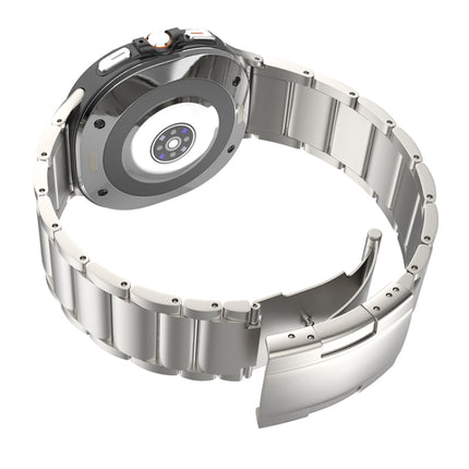 Three Beads Tortoise Buckle Titanium Steel Watch Band