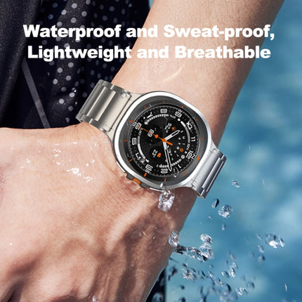 Three Beads Tortoise Buckle Titanium Steel Watch Band, For Samsung Galaxy Watch Ultra / Ultra 2025, For Samsung Galaxy Watch8 / Watch8 Classic - DealBuddy