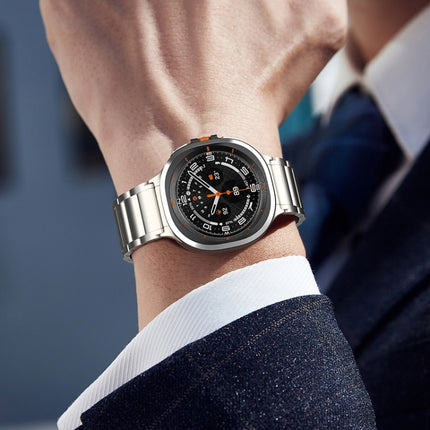 Three Beads Tortoise Buckle Titanium Steel Watch Band, For Samsung Galaxy Watch Ultra / Ultra 2025, For Samsung Galaxy Watch8 / Watch8 Classic - DealBuddy