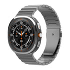 One Bead Flat Buckle Pure Titanium Watch Band