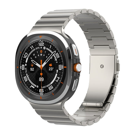 One Bead Flat Buckle Pure Titanium Watch Band