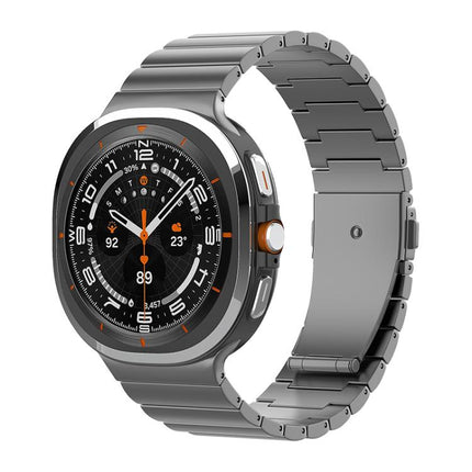 One Bead Flat Buckle Pure Titanium Watch Band