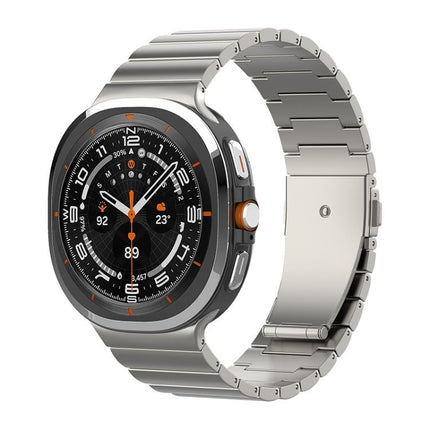 One Bead Flat Buckle Pure Titanium Watch Band