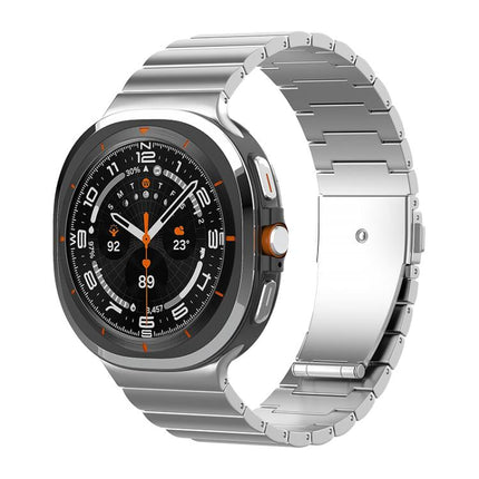 One Bead Flat Buckle Pure Titanium Watch Band