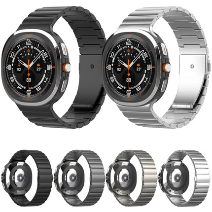 One Bead Flat Buckle Pure Titanium Watch Band