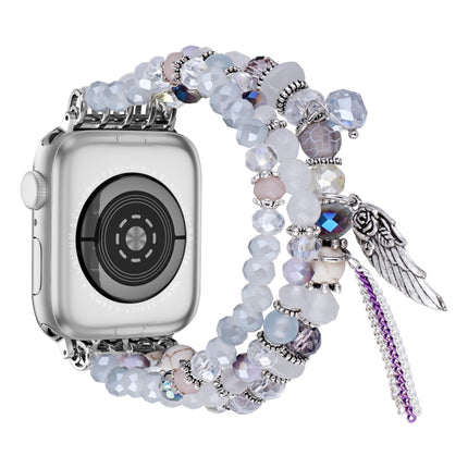 Colored Diamond Tassel Chain Watch Band, For Apple Watch 46mm / 49mm / 45mm / 44mm, For Apple Watch 42mm / 41mm / 40mm / 38mm - DealBuddy