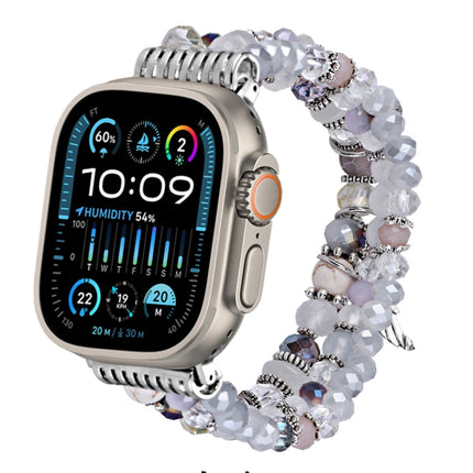 Colored Diamond Tassel Chain Watch Band, For Apple Watch 46mm / 49mm / 45mm / 44mm, For Apple Watch 42mm / 41mm / 40mm / 38mm - DealBuddy