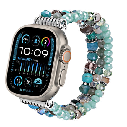 Colored Diamond Tassel Chain Watch Band, For Apple Watch 46mm / 49mm / 45mm / 44mm, For Apple Watch 42mm / 41mm / 40mm / 38mm - DealBuddy