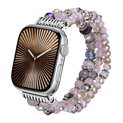 Colored Diamond Tassel Chain Watch Band, For Apple Watch 46mm / 49mm / 45mm / 44mm, For Apple Watch 42mm / 41mm / 40mm / 38mm - DealBuddy