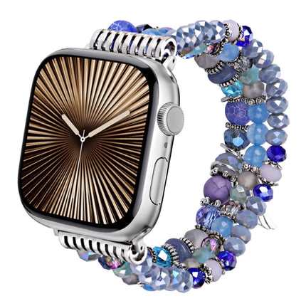 Colored Diamond Tassel Chain Watch Band, For Apple Watch 46mm / 49mm / 45mm / 44mm, For Apple Watch 42mm / 41mm / 40mm / 38mm - DealBuddy