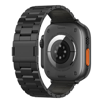 Tri-beads Magnetic Titanium Alloy Watch Band, For Apple Watch 46mm / 49mm / 45mm / 44mm, For Apple Watch 42mm / 41mm / 40mm / 38mm - DealBuddy