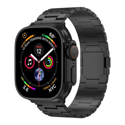 Tri-beads Magnetic Titanium Alloy Watch Band, For Apple Watch 46mm / 49mm / 45mm / 44mm, For Apple Watch 42mm / 41mm / 40mm / 38mm - DealBuddy