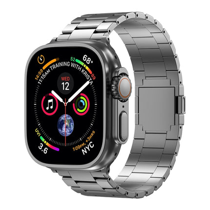 Tri-beads Magnetic Titanium Alloy Watch Band, For Apple Watch 46mm / 49mm / 45mm / 44mm, For Apple Watch 42mm / 41mm / 40mm / 38mm - DealBuddy