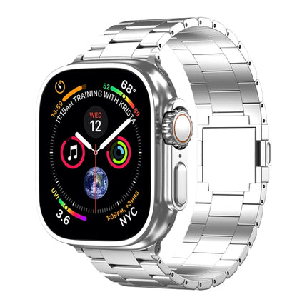Tri-beads Magnetic Titanium Alloy Watch Band, For Apple Watch 46mm / 49mm / 45mm / 44mm, For Apple Watch 42mm / 41mm / 40mm / 38mm - DealBuddy