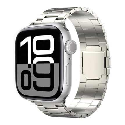 Tri-beads Magnetic Titanium Alloy Watch Band, For Apple Watch 46mm / 49mm / 45mm / 44mm, For Apple Watch 42mm / 41mm / 40mm / 38mm - DealBuddy