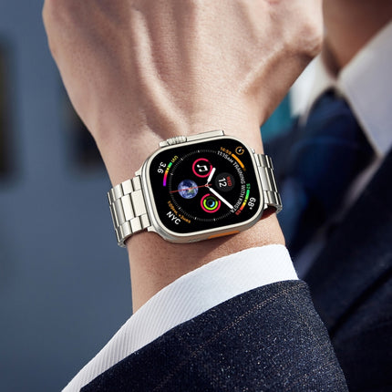 Tri-beads Magnetic Titanium Alloy Watch Band, For Apple Watch 46mm / 49mm / 45mm / 44mm, For Apple Watch 42mm / 41mm / 40mm / 38mm - DealBuddy