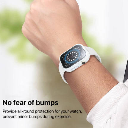 PC Integrated Tempered Film Watch Case, For Apple Watch Series 10 / 11 46mm, For Apple Watch Series 10 / 11 42mm - DealBuddy