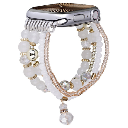 Four-row Copper Beads Chain Watch Band, For Apple Watch 46mm / 49mm / 45mm / 44mm, For Apple Watch 42mm / 41mm / 40mm / 38mm - DealBuddy