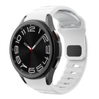 Wave Texture Reverse Buckle Silicone Watch Band, For Samsung Galaxy Watch 7 / 6 / 5 / 4 - DealBuddy