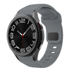 Wave Texture Reverse Buckle Silicone Watch Band, For Samsung Galaxy Watch 7 / 6 / 5 / 4 - DealBuddy