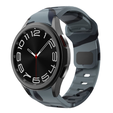 Wave Texture Reverse Buckle Silicone Watch Band, For Samsung Galaxy Watch 7 / 6 / 5 / 4 - DealBuddy