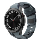 Wave Texture Reverse Buckle Silicone Watch Band, For Samsung Galaxy Watch 7 / 6 / 5 / 4 - DealBuddy
