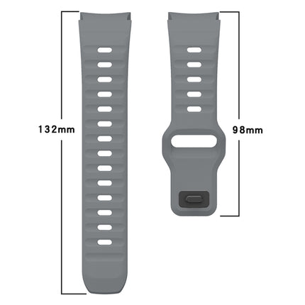 Wave Texture Reverse Buckle Silicone Watch Band, For Samsung Galaxy Watch 7 / 6 / 5 / 4 - DealBuddy