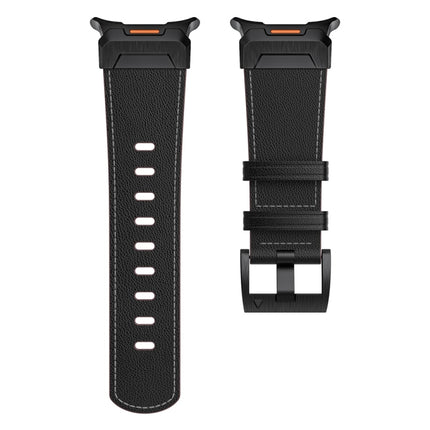 Mecha Style Leather Watch Band, For Samsung Galaxy Watch Ultra 47mm / Ultra 2025 - DealBuddy