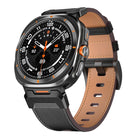 Mecha Style Leather Watch Band, For Samsung Galaxy Watch Ultra 47mm / Ultra 2025 - DealBuddy