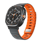 Grey Orange+Black