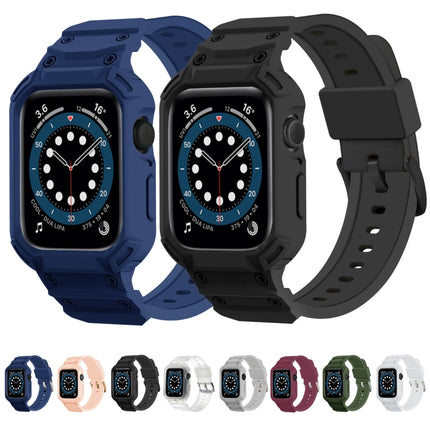 Armor TPU Case Integrated Watch Band, For Apple Watch Series 10 / 11 46mm, For Apple Watch Series 10 / 11 42mm - DealBuddy