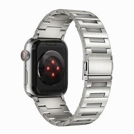Titanium Alloy Watch Band, For Apple Watch 46mm / 49mm / 45mm / 44mm, For Apple Watch 42mm / 41mm / 40mm / 38mm - DealBuddy
