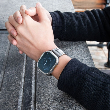 Titanium Alloy Watch Band, For Apple Watch 46mm / 49mm / 45mm / 44mm, For Apple Watch 42mm / 41mm / 40mm / 38mm - DealBuddy