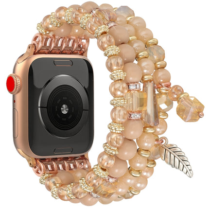 Tassel Beaded Chain Watch Band, For Apple Watch 46mm / 49mm / 45mm / 44mm, For Apple Watch 42mm / 41mm / 40mm / 38mm - DealBuddy