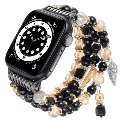 Tassel Beaded Chain Watch Band, For Apple Watch 46mm / 49mm / 45mm / 44mm, For Apple Watch 42mm / 41mm / 40mm / 38mm - DealBuddy