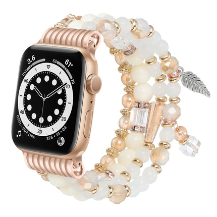 Tassel Beaded Chain Watch Band, For Apple Watch 46mm / 49mm / 45mm / 44mm, For Apple Watch 42mm / 41mm / 40mm / 38mm - DealBuddy