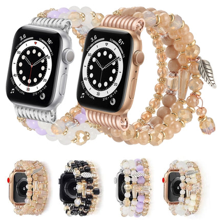 Tassel Beaded Chain Watch Band, For Apple Watch 46mm / 49mm / 45mm / 44mm, For Apple Watch 42mm / 41mm / 40mm / 38mm - DealBuddy