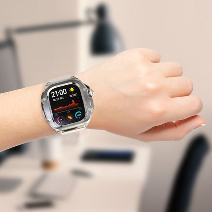 RedPepper Armor Metal Case Integrated Silicone Watch Band, For Apple Watch Ultra 3 / 2 / 1 49mm - DealBuddy