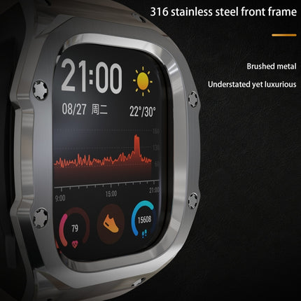 RedPepper Armor Metal Case Integrated Silicone Watch Band, For Apple Watch Ultra 3 / 2 / 1 49mm - DealBuddy