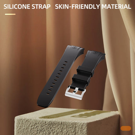 RedPepper Armor Metal Case Integrated Silicone Watch Band