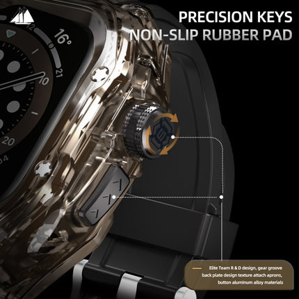 RedPepper Armor Metal Case Integrated Silicone Watch Band