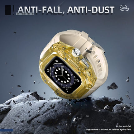 RedPepper Armor Metal Case Integrated Silicone Watch Band, For Apple Watch Ultra 3 / 2 / 1 49mm - DealBuddy