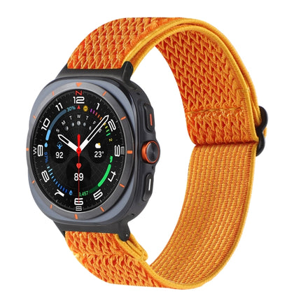 Wave Pattern Nylon Braided Watch Band, For Galaxy Watch Ultra2 2026 / 2025 / 1 2024