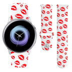 For Samsung Galaxy Active2 / Red Lips