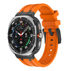 For Samsung Galaxy Watch Ultra 47mm / Ultra 2025 / Black Orange