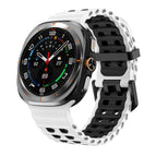 For Samsung Galaxy Watch Ultra 47mm / Ultra 2025 / White Black
