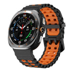 For Samsung Galaxy Watch Ultra 47mm / Ultra 2025 / Black Orange