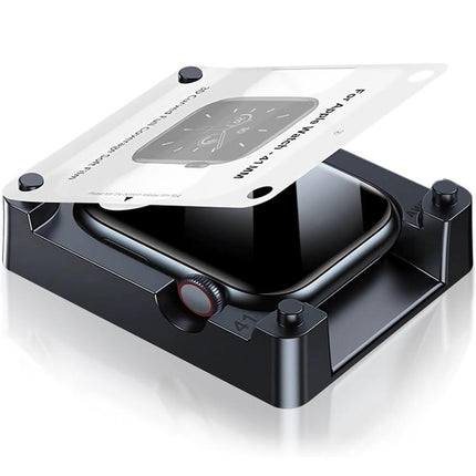 Soft Hydrogel Film Watch Screen Protector with Locator, For Apple Watch Series 6 / 5 / 4 / SE 44mm, For Apple Watch Series 6 / 5 / 4 / SE 40mm, For Apple Watch Series 11 / 10 46mm, For Apple Watch Series 11 / 10 42mm, For Apple Watch Ultra 3 / 2 / 1 49...